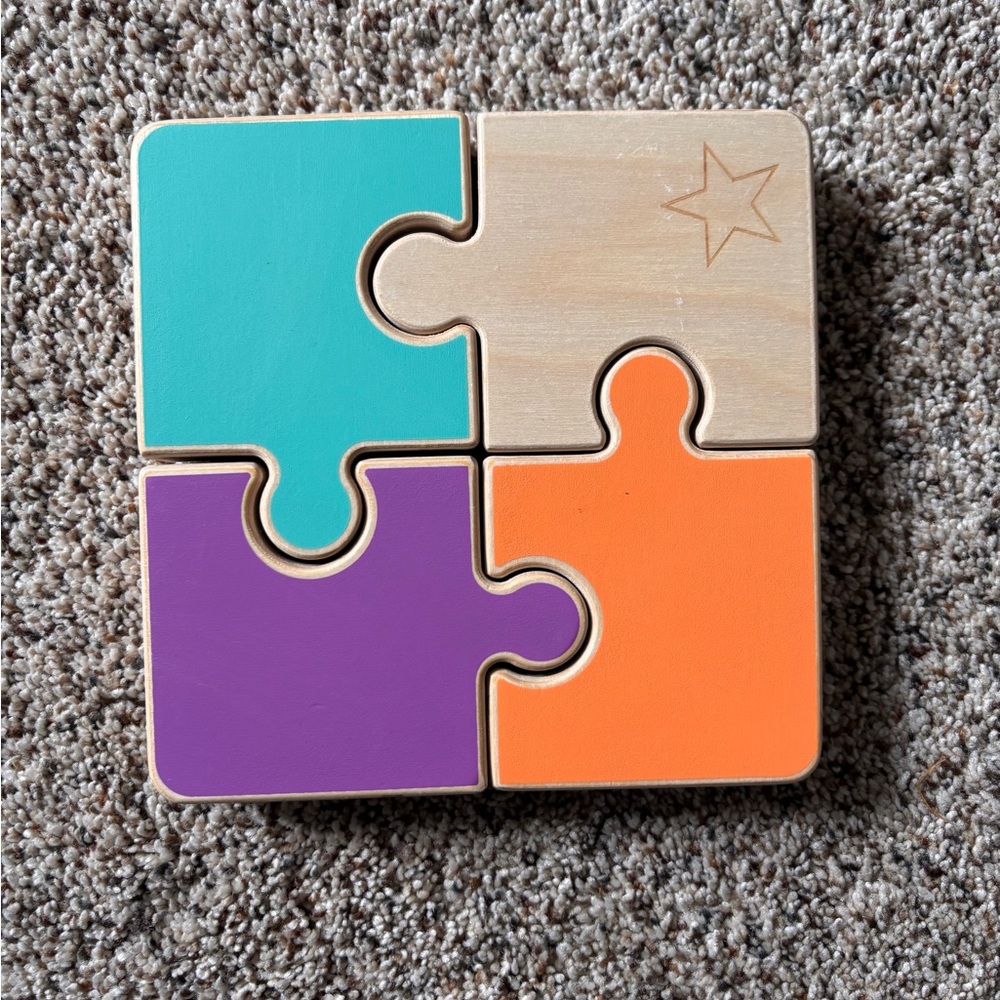 Chunky Wooden Jigsaw Puzzle